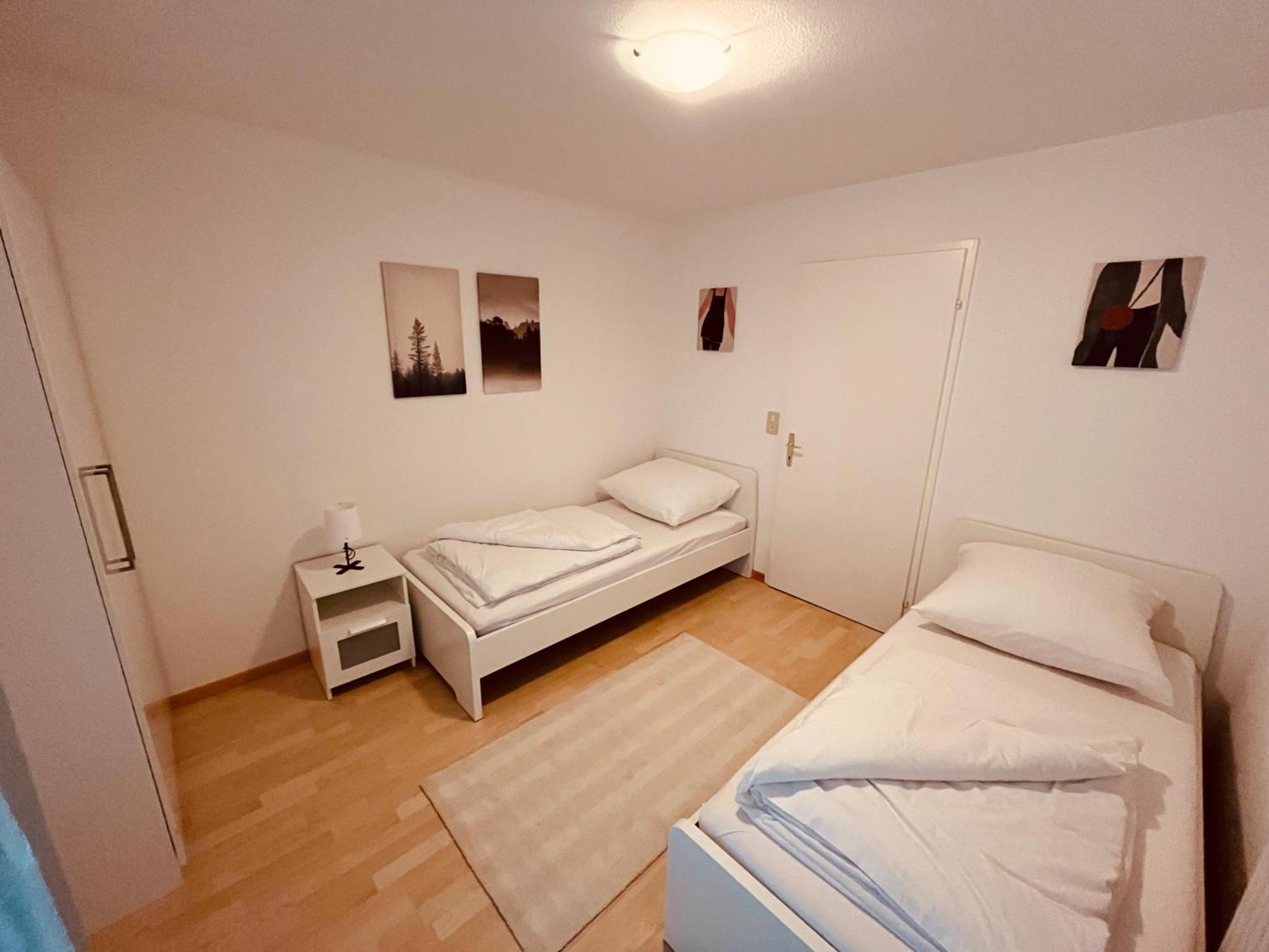 3-Room Apartment For Business Travelers & Families, Free Wifi & Tv With 70 Countries, Dazn, Sky, Netflix & Disney Wynau Bagian luar foto